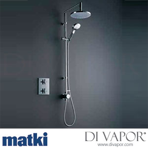 Matki EX009/X Elixir Cross Design Concealed with Square Wall Assembly Shower Spare Parts